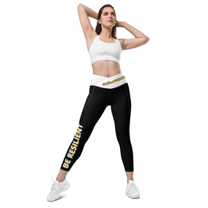 Be Resilient Crossover leggings with pockets