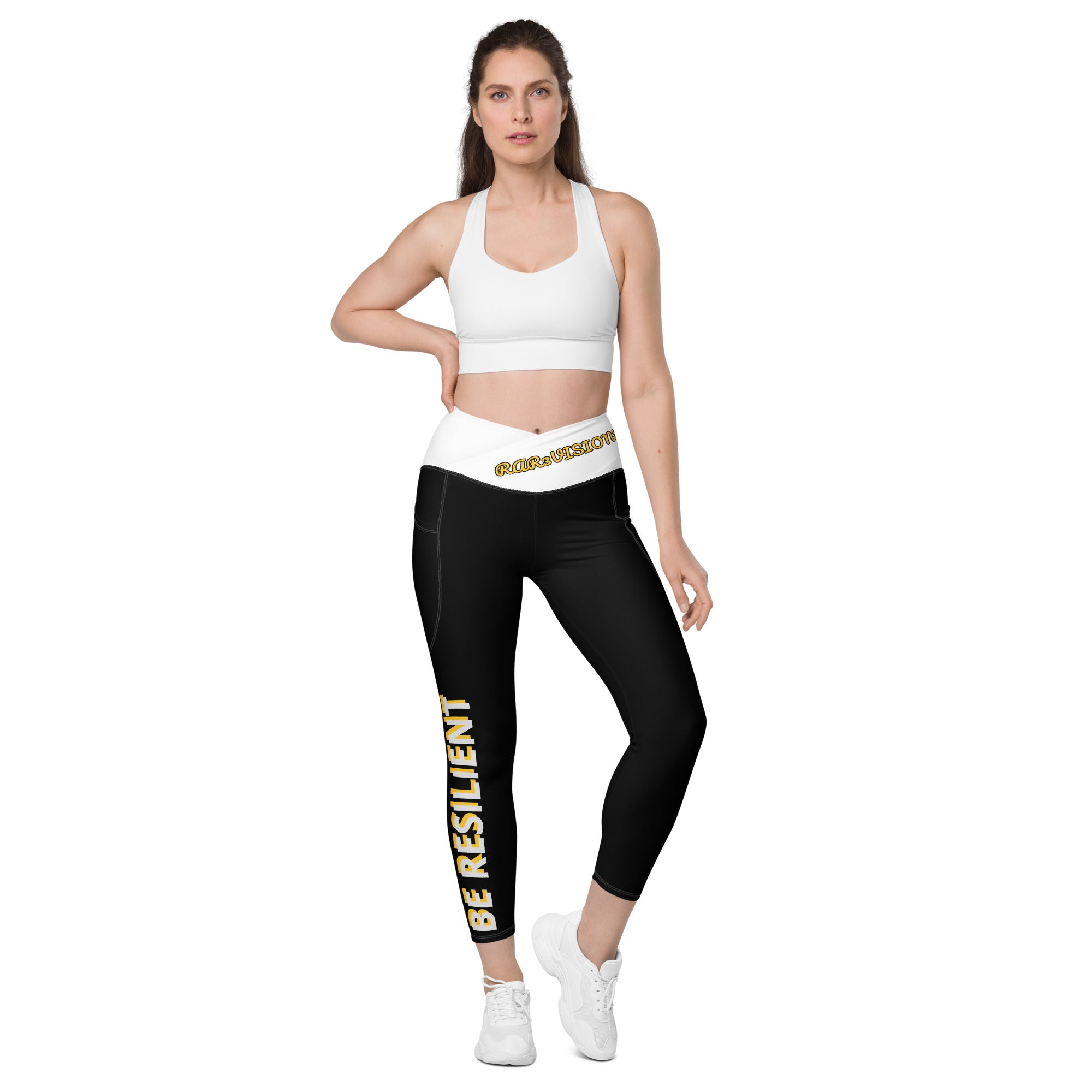 Be Resilient Crossover leggings with pockets